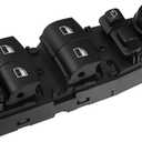 X AUTOHAUX Front Left Car Power Window Control Master Driver Control Switch for BMW X3 F25 X4 F26 2013 2014 2015 2016 2017 61319362107