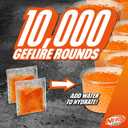 NERF Pro Gelfire Raid Blaster, Fire 5 Rounds at Once, 10,000 Gel Rounds, 800 Round Hopper, Eyewear, Toys for Teens Ages 14 & Up, Large