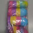 stargo 32 Pack - Plastic Easter Eggs Empty 3.2 Large Plastic Eggs Fillable For Easter Egg Hunt, easter egg basket, Party Favor, Surprise Egg. Set of Bright Multicolored Ombr Eggs