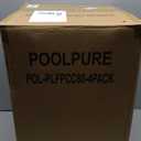 POOLPURE PLFPCC80 Pool Filter Replaces Pentair CCP320, Pleatco PCC80-PAK4, Ultral-A5, Unicel C-7470, R173573, Filbur FC-1976, 178580, 817-0081, Clean and Clear Plus 320, L x OD:20"x 7", 4X80 sq.ft.