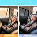 XCBYT Car Window Shades for 2019–2024 Corolla Sedan (Not for Hatchback/Touring/Cross), 4PCS Side Window Sun Shades, Breathable Mesh UV Protection for Baby, Privacy & Heat Insulation