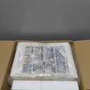 Shoe Organizer, 12 Pack Shoe Storage Shoe Organizer for Closet, Shoe Boxes Clear Plastic Stackable Shoe Storage Boxes for Size 13 (XX-Large, White)