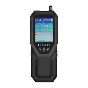 Geiger Counter,Portable Nuclear Radiation Detector with LCD Display and Smart Alarm,Hand-held Geiger Meter Beta,Gamma,X-ray,5 Types of Dosimeter,Rechargeable