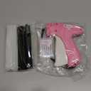 Stitch Gun for Clothes Stitchy Tagging Gun for Clothing Stitchy Quick Clothing Fixer -Includes 1,000 Black Fasteners & 1,000 White Fasteners & 6 Needles(hotpink+White)