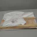 Green Series Kinderplay Baby Doll Crib, Wooden Doll Cradle with Pink Pad, Blanket and Pillow, Baby Doll Bed Toys for 18-Inch Dolls, Doll Furniture Accessories Gift for Ages 3+, White Color