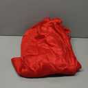 Women's Sleeveless Formal Long Prom Dress Wedding Guest Maxi Dress Asymmetrical Hem Satin Evening Gown (Red) M