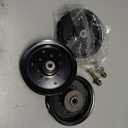 2 Pack 532196106 Idler Pulley with 532196104 Idler Pulley Replaces 532197379 532197380 for Husqvarna Z254 Z254f RZ5424 RZ5426 YTH24V48 YTH24V54 MZ54 LGT2654 LGT2554 Tractors