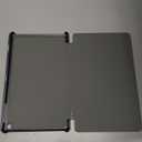 STOBOK Trifold Leather Case Cover for Tablet Pc Stylish Pu Leather Protective Cover Microfiber Interior and Folding Stand for Tab a Black