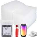 50Pcs Clear Bubble out Bags 8X10Inch, Bubble pouch wrap for Shipping,Double Bubble Walled Cushioning Bags for Moving,Packing and Extra Protecting Fragile Item