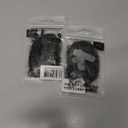 2 x 2 Pack Crossbody & Neck Phone Strap, Customizable Neck Strap with 0.5mm Removable Phone Tab, Hands-Free Holder for Phones, Earphones, Badges & Keys (Black+Black)