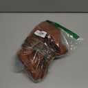 Foindtower Pack of 2 Soft Textured Throw Decorative Pillow Covers Square Accent Solid Cushion Cover Cozy Farmhouse Pillow Case with Zipper for Couch Sofa Bed Living Room 16x16 Inch, Burnt Orange