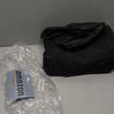 ULTCOVER Patio Fire Pit Table Cover Round 50 inch Outdoor Waterproof Fire Bowl Cover, Black