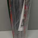 14 inch Drawer Slides 4 Pairs (8pcs) 3 fold Full Extension Side Mount Cabinet Drawer Glides 14" Black Cabinet Rails for Dresser, Cabinet, Kitchen,Trash Can, Wardrobe 100 LB Capacity