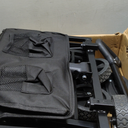 43'' Extra Long Collapsible Wagon with Extended Tailgate, 360LBS Heavy Duty Wagons Carts Foldable, Portable Folding Outdoor Utility Cart for Grocery, Shopping, Garden, Camping, Black