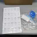 AISIPRIN Glass Spice Jars with 398 Labels, 24 pcs 4oz Spice Containers with Bamboo Lids, Square Spice Bottles With Shaker Lids,Spice Organization for Cabinet,Drawer,Rack,Seasoning Organizer