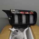 Clear Lens LED Tail lights Assembly Compatible with Ford Mustang 2005 2006 2007 2008 2009 W/O Sequential Signal Tail Light Replacement Rear Lamp (Black)