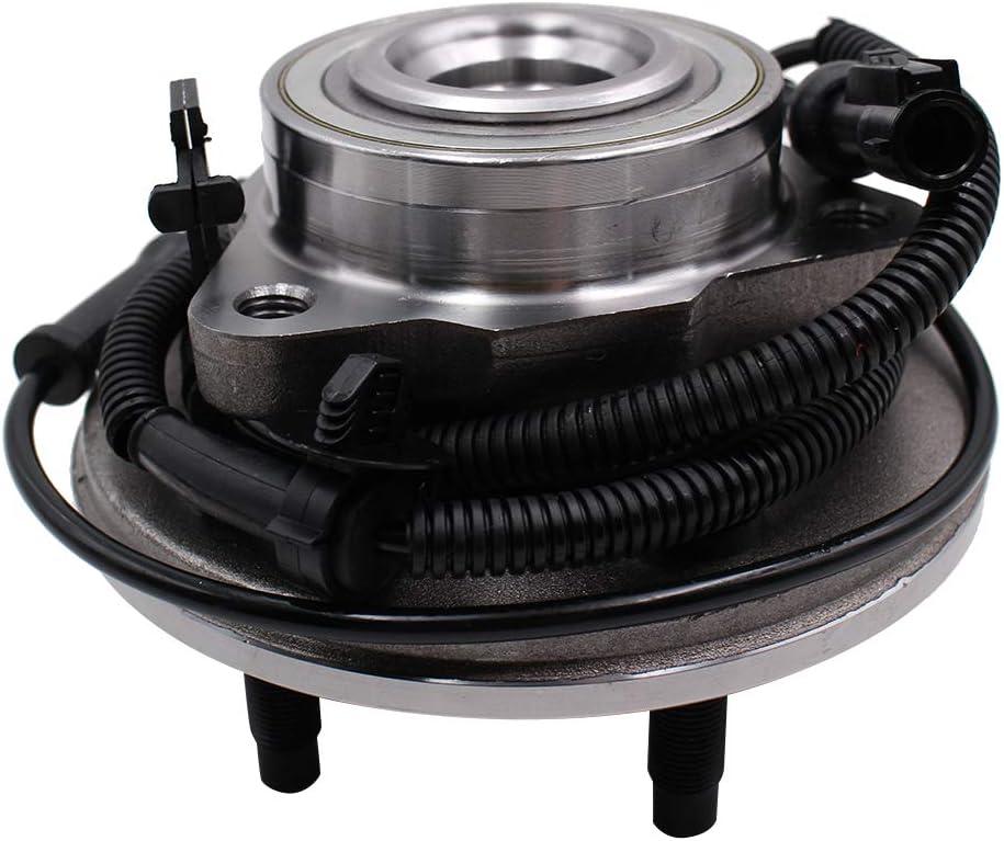 MACEL 515078 Front Wheel Hub Bearing Assembly Compatible with 2006-2010 Ford Explorer/Mercury Mountaineer, 2007-2010 Explorer Sport Trac 5 Lugs W/ABS