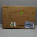 Foldable Laptop Table, Portable Lap Desk Bed Table Tray, Laptop Stand with Cup Holder & Tablet Slot & Lifting Handle for Working Writing Drawing & Eating (Pink)