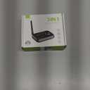 Bluetooth Transmitter Receiver 3-in-1 Bluetooth 5.3 Audio Adapter for 2 Headphones with Bypass Volume Control ON/Off Switch LCD Display 3.5mm Aux/Optical/RCA for Home Stereo TV Speaker PC (All Black)