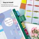 2 x Index Tabs for ICD-10-PCS 2025-AAPC Version, Upgraded Complete Book Tabs Set (Book not Included), Color-Coded Tabs for Every Chapter with Code Ranges, Laminated & Waterproof & Repositionable