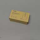 VssoPlor Wireless Mouse, 2.4G Slim Portable Computer Laptop Mouse with Nano Receiver Quiet Silent Optical Mice for Notebook, PC, Laptop, Computer-White and Gold