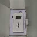 AIRSEE Rechargeable 30000RPM Electric Nail Drill Professional Portable E File Machine for Acrylic Nail Natural Extension Gel Nails Polish Cuticle, Cordless High Speed for Salon Home Use E8 White