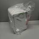 CUTIEWORLD Skincare Fridge, Mini Beauty Fridge with LED Mirror