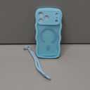 Magnetic for iPhone 17 Pro Max Case, 1X Screen Protector+1X Wrist Strap, Cute Wavy [Compatible with MagSafe][Full Camera Protection] Trendy Matte Women Girly Case for iPhone 17 Pro Max 6.9", Sky Blue