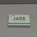 2 in 1 Jade Stone Gua Sha Massage Tool, Large Guasha Muscle Scraper Tools Set with Handle Muscle Scraping Massage Tools Anti Cellulite Spa Acupuncture Tools for Back Neck Leg Lymphatic Drainage