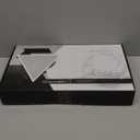 BARROCK Waterfall Bathroom Faucets with Pull Down Sprayer, Modern Pull Out Bathroom Sink Faucet with Fahrenheit Digital Temperature Display, Height Adjustable Basin Tap No Battery Needed, Chrome