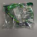 Medium Dog Collars for Male Dogs, Boy Dog Collars with Dinosaur Pattern Adjustable Cotton Green Collar for Puppy Dog Ideal, Daily Photos & Pet Fashion Accessory (Jungle Spine)