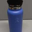 Hydro Flask Water Bottle - Insulated Stainless Steel - Wide Straw Lid, Non Spill, Leakproof in 32 Oz Cascade Blue