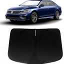 Windshield Sun Shade for Volkswagen VW Passat 2012-2022, Car Front Window Sunshade with 240T Sun Visor Protector Blocks UV Rays Heat Sun Shield Accessories