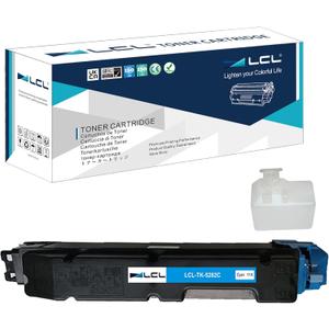 LCL Compatible Toner Cartridge Replacement for Kyocera TK5282 TK-5282 TK5282C TK-5282C 1T02TWCUS0 M6235cidn M6635cidn P6235cdn M6235 M6635 P6235 (1-Pack Cyan)