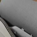 Sweetcrispy Office Computer Desk Managerial Executive Chair, Ergonomic Mid-Back Mesh Rolling Work Swivel Chairs with Wheels, Comfortable Lumbar Support, Comfy Arms for Home,Bedroom,Study,Student,Grey