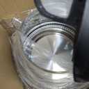 OVENTE Electric Kettle, 1.5L Borosilicate Glass Countertop Water Heater and Boiler for Coffee or Tea, BPA-Free, Auto Shut-Off, Boil-Dry Protection, Removable and Washable Spout Filter, Black KG83B (1.6 Quarts)