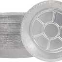 9" Pie Pans (30pack) - Disposable Aluminum Foil Pie Tins,Heavy-duty, Baking Tin Plates, Standard Size