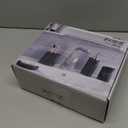 ZCCZ Bathroom Accessories Set, 4-Piece Marble Pattern with Soap Dispenser, Toothbrush Holder, Tumbler, and Soap Dish for Modern Bath Dcor, Elegant and Durable Design for Home or Office Bathrooms (Black Marble Look Rounded)