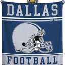 Football Blanket for Men Women Football Lovers Gifts Soft Flannel Warm Throw Blanket Football Style Travel Blanket for Men Football Fans Blankets for Sofa Bed Bedroom Living Room 50x60 Inch (Dallasco)