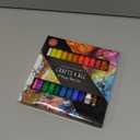 Acrylic Paint Set 24 Colors by Crafts 4 ALL Perfect for Canvas, Wood, Ceramic, Fabric. Non Toxic & Vibrant Colors. Rich Pigments Lasting Quality for Beginners, Students & Professional Artist