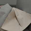 RUGSREAL 8x10 Washable Rug for Living Room Non-Slip Modern Abstract Area Rug Stain Resistant Large Bedroom Rug Contemporary Accent Throw Floor Carpet Solid Rug for Dining Room Home Decor, Cream