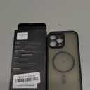 TOCOL for iPhone 16 Pro Max Case, Compatible with Magsafe, Full Camera Protection, Drop Protection, Magnetic Translucent Matte Back Bumper Phone Case for 16 Pro Max 6.9-Inch (Black)