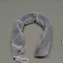 FrSara Rechargeable Neck Fan, Personal Fan with LED Display, 3 Speeds with 4000mAh Battery Powered, Supports USB TYPE-C, Portable, Ideal & Quiet for Women, Men Travel, Outdoor, Blue