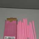 Set of 14 Pink Taper Candles, 7-8 Hours Burn Time, Unscented, Smokeless and Dripless, 4/5 x 10 Inch Dinner Candle Set for Valentine's Day,Household, Wedding, Party and Home Dcor Candlesticks