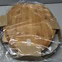 Bamboo Toilet Seat Elongated, Soft Close