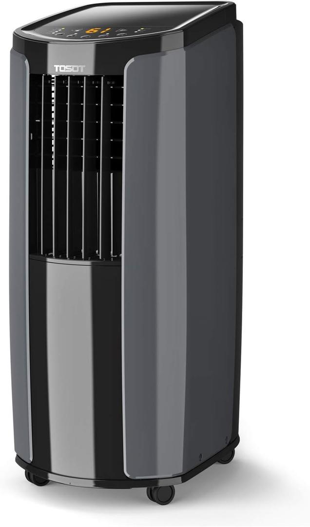 TOSOT 10,200BTU (6,200 BTU SACC) Portable Air Conditioner, Smart Wifi Control, AC Unit with Dehumidifier, Fan, Window Kit for Easy Installation, Cool Rooms Up to 400 Square Feet, Shiny Series TOSOT 10,200BTU (6,200 BTU SACC) Portable Air Conditioner, Smart Wifi Control, AC Unit with Dehumidifier, Fan, Window Kit for Easy Installation, Cool Rooms Up to 400 Square Feet, Shiny Series