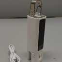 4 in 1 Mini Bag Sealer, Bag Sealer Heat Seal with Cutter, USB C Rechargeable Chip Bag Sealer Heat Seal, Portable Bag Resealer for Plastic Bags Snacks & Food Storage, Pure White