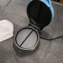 HeHoGoGo Mini Electric Omelet Maker Non-Stick Frittata Maker Dessert Maker Stainless Steel