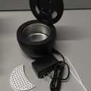 Upgraded Ultrasonic Retainer Cleaner Machine, 45kHz Ultrasonic Dentures Cleaner for Night Guards, Braces, Aligner, Toothbrush, Jewelry and More, 200ML Capacity, Black1