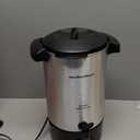 Hamilton Beach 45 Cup Coffee Urn and Hot Beverage Dispenser, Silver